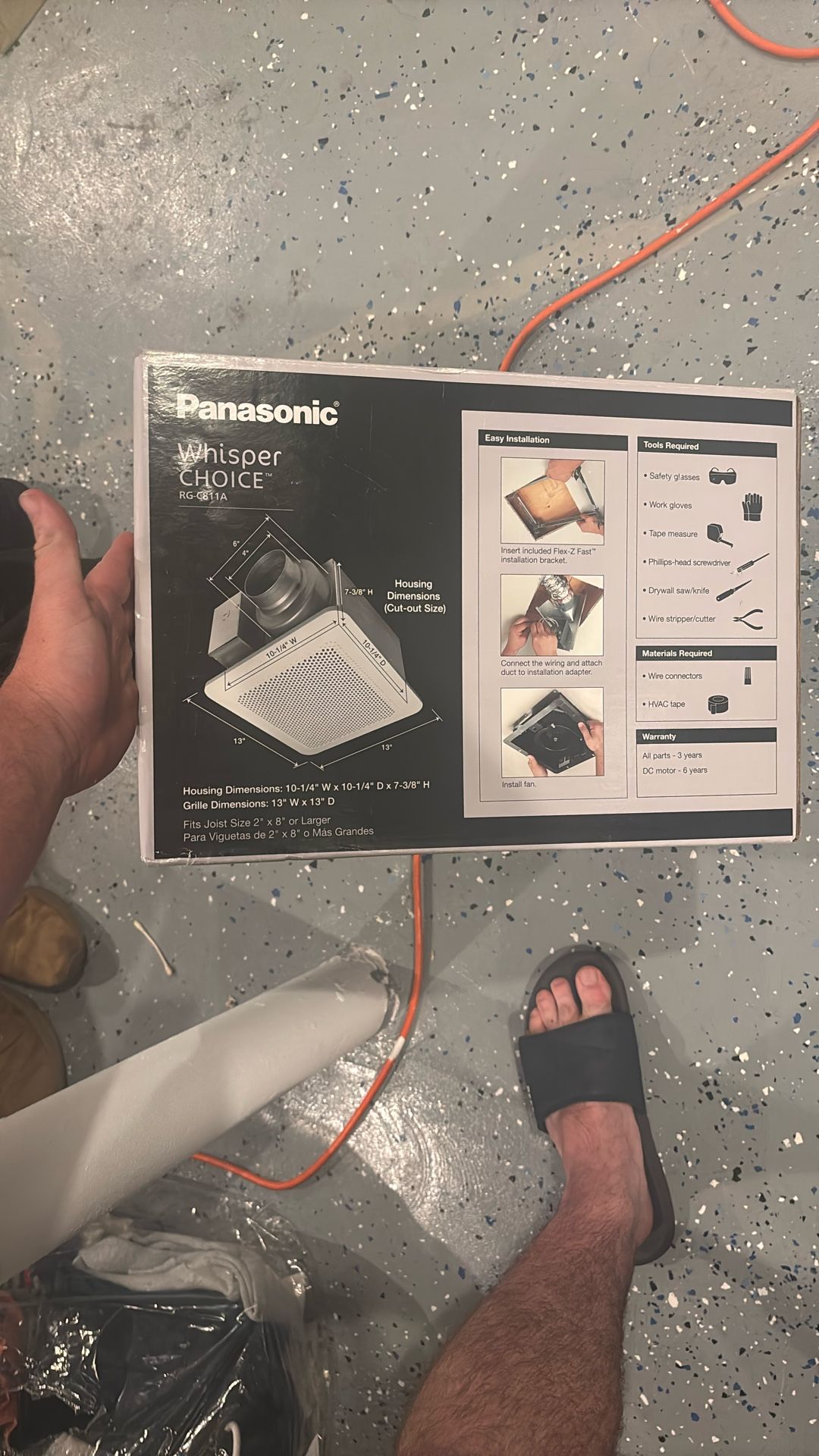Panasonic Ventilation Fan