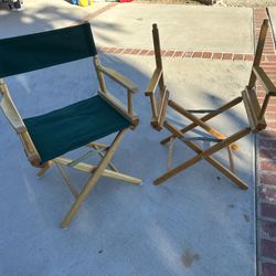 Vintage Directors Chairs 