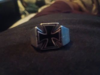 Iron cross ring