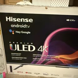 55” Hisense ULED 4K TV (NEED GONE)