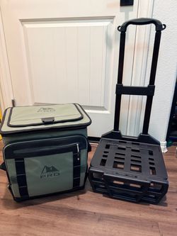 Arctic Zone PRO 50 Can Wheeled Cooler with Cart