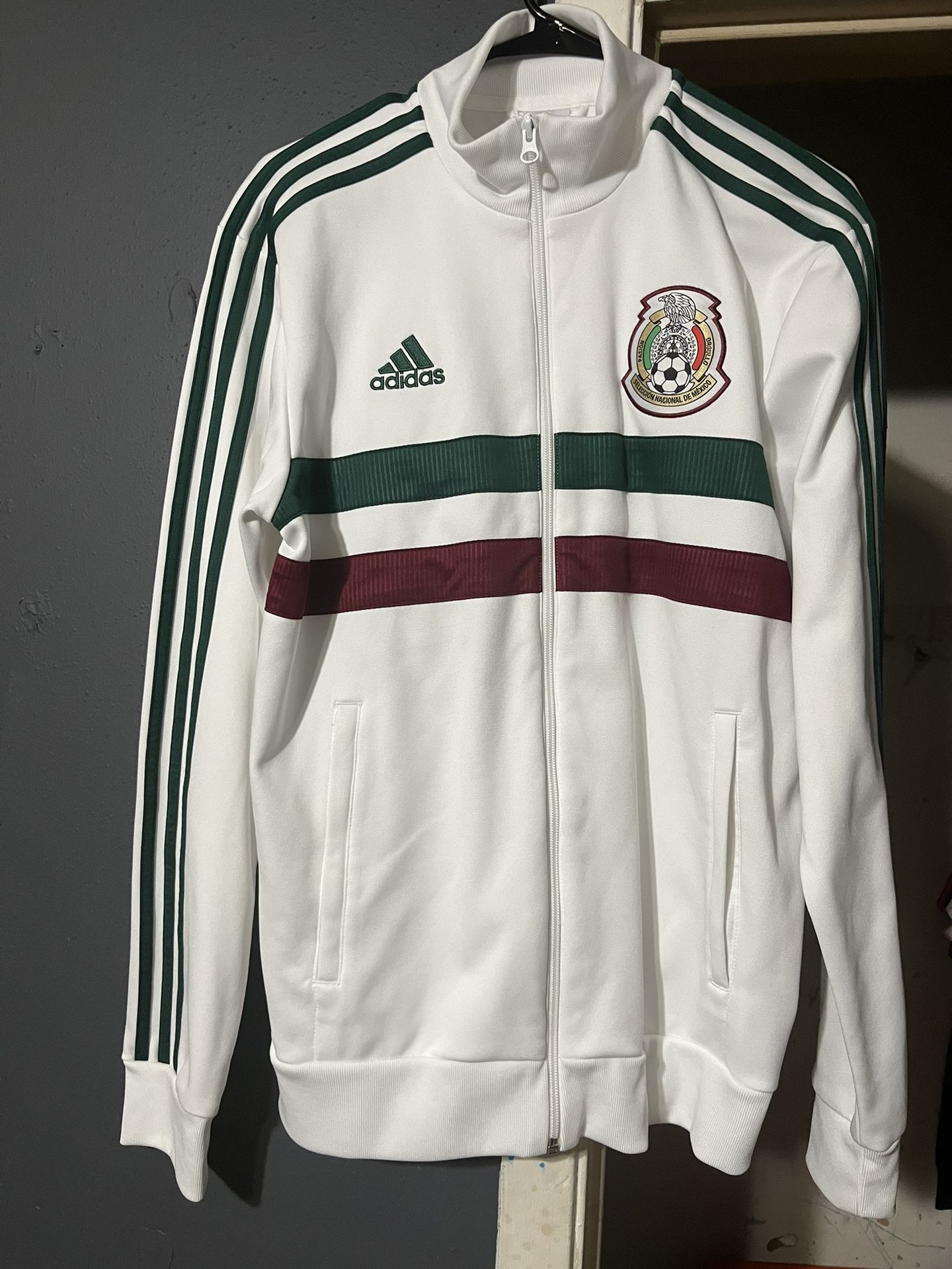 Adidas Mexico National Team FMF Anthem Jacket Away 2018