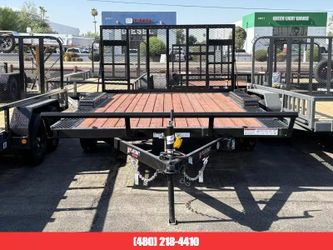 2025 Sun Country 16X84 Side By Side, Drive Over Fenders, Xtra Wide Front/Back, Spring Assist Ramp Gate, Sm, Black