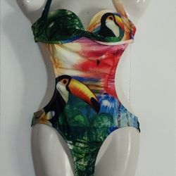 New Ocean Pacific CutOut Bathing Suit Size A /3-5 $10