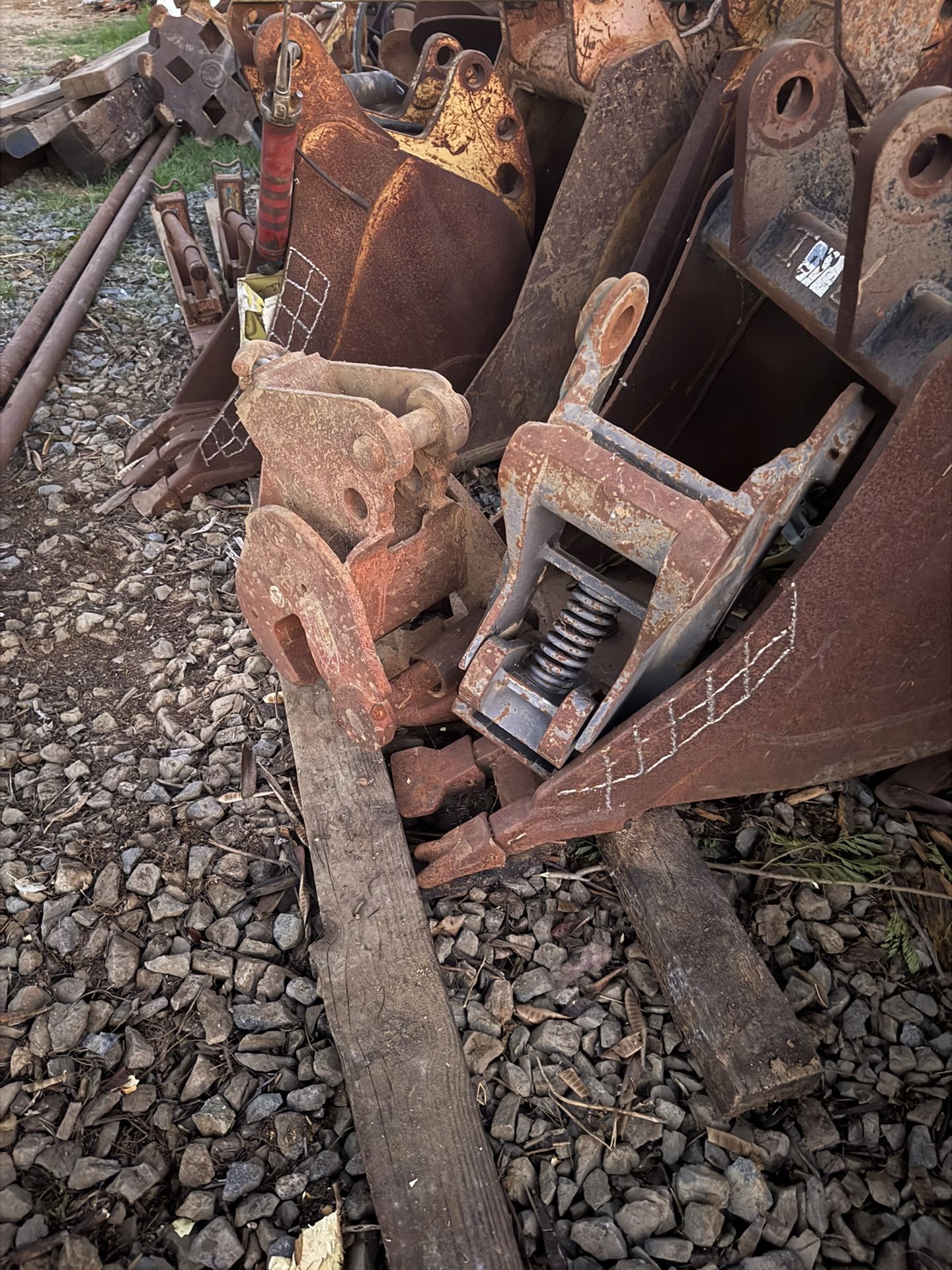 Backhoe Quick Disconnect Caterpillar and John Deere