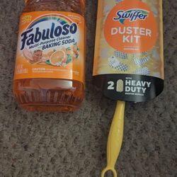 Swiffer and fabuloso