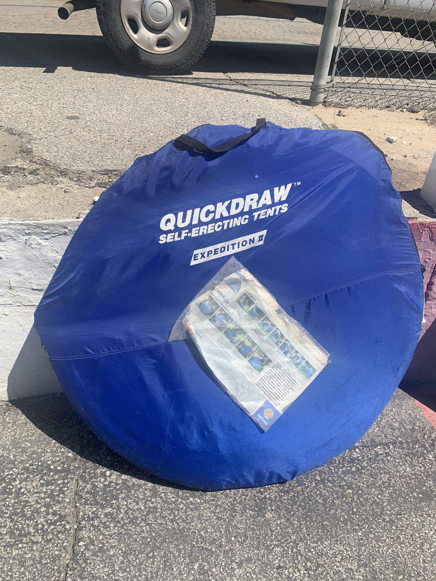 Camping Tent QuickDraw Self-Erecting Tent! Expedition II!