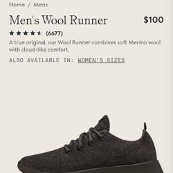 Men's 10 wool runners