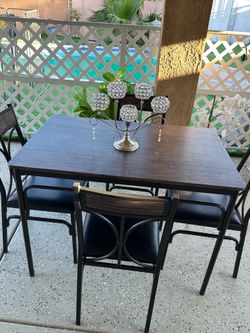 Dining table with 4 chairs