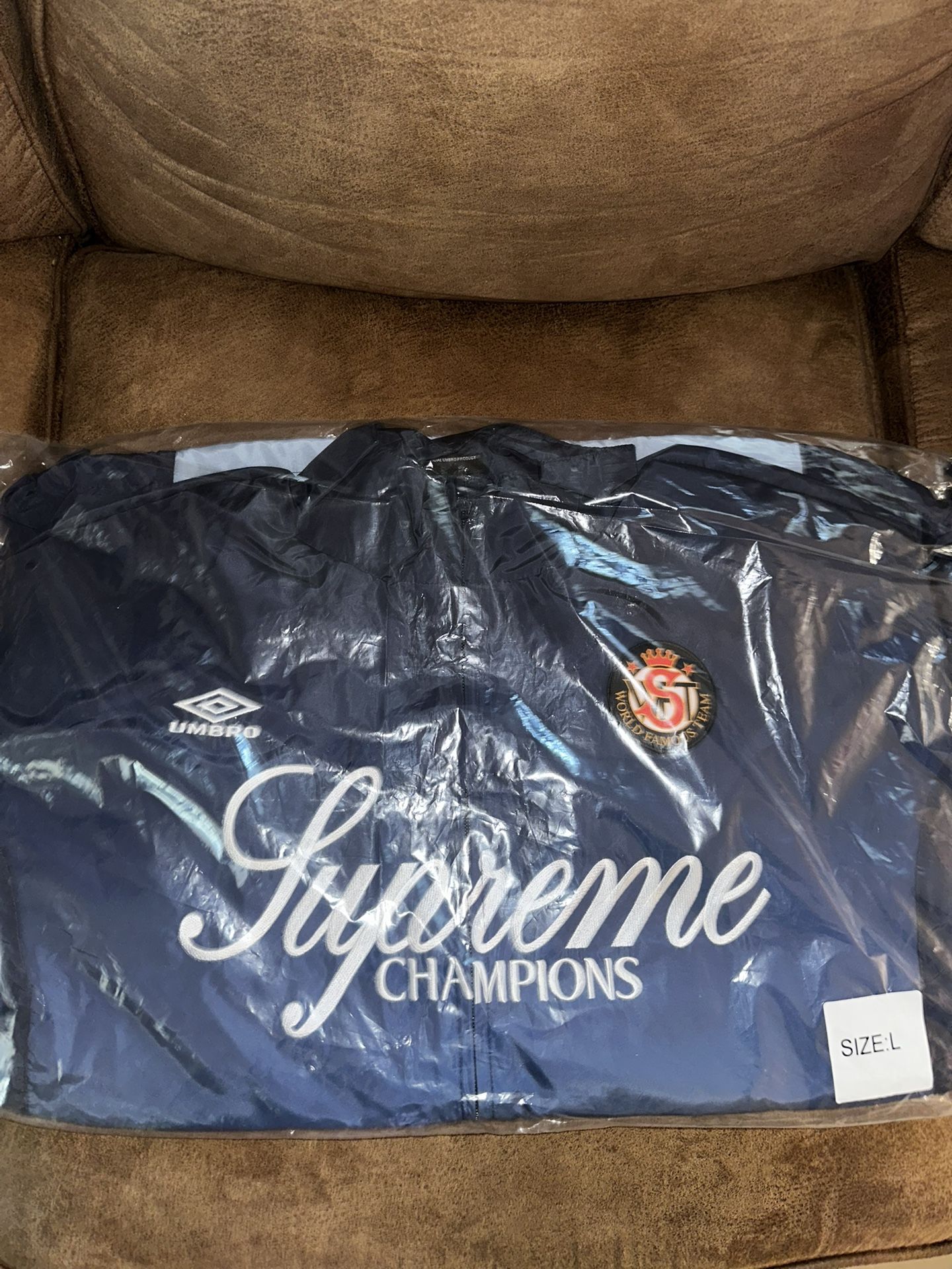 Supreme Umbro Gradient Track Jacket Navy Blue