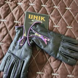 Womens Leather Motorcycle Gloves