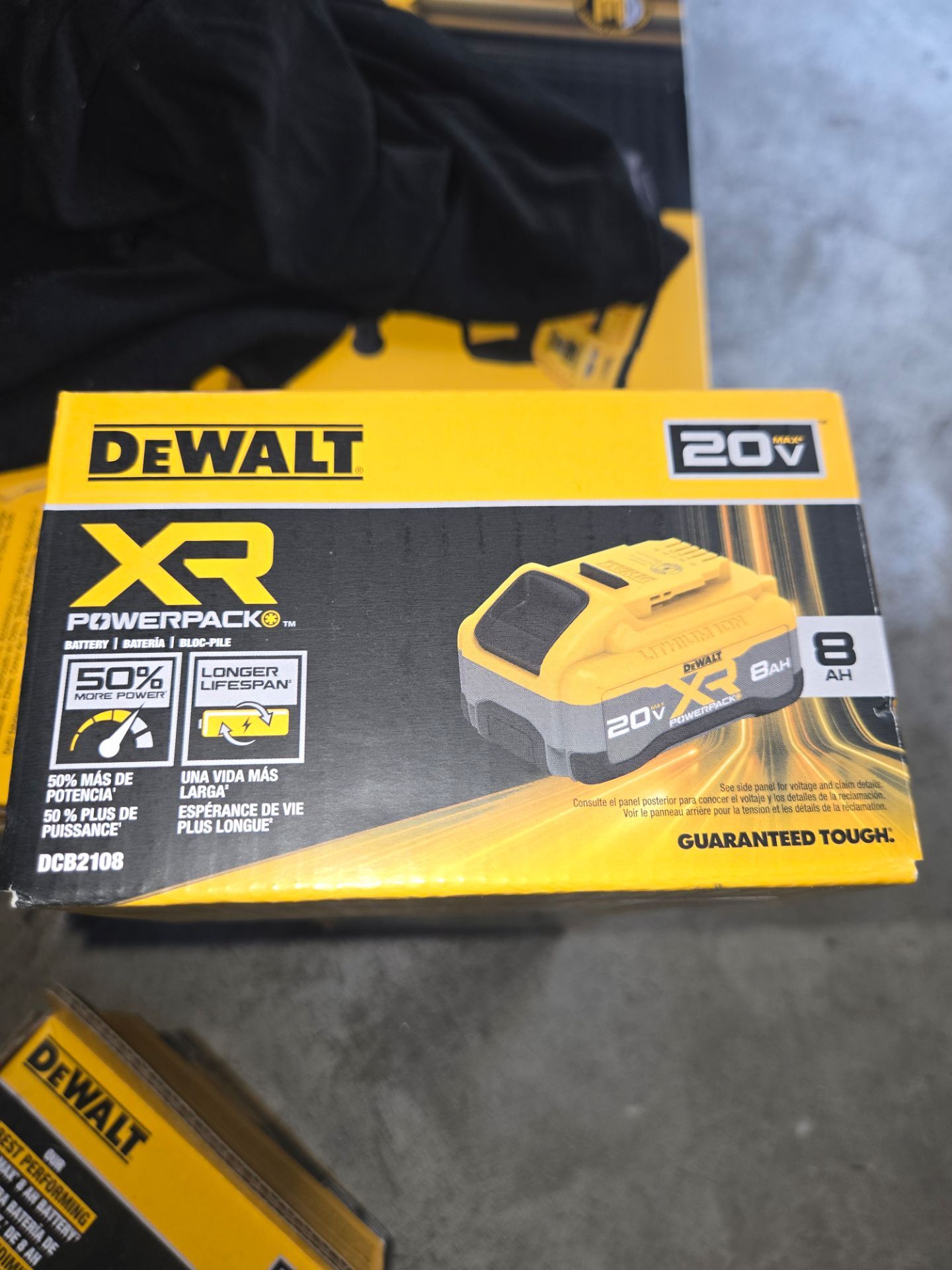 Dewalt 20v Battery 8.0 Ah XR Powerpack Brand New