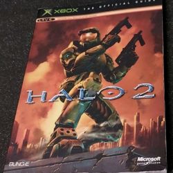 Halo 2 Xbox Game Strategy Guide Microsoft Original Paperback Book GOOD 