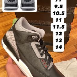 Jordan 3 Black Cement
