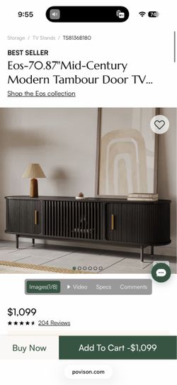 TV media console