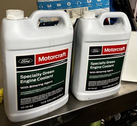 Motorcraft (2)x 1 Gallon Specialty Green Concentrate Coolant/Antifreeze - VC10A2