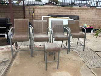 For used chairs and one stool