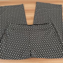 MAX EDITION XL geometric diamond pattern pants