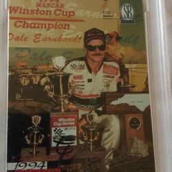 Dale Earnhardt Mint Grading Service 10 1996 Score Board Racing Card 