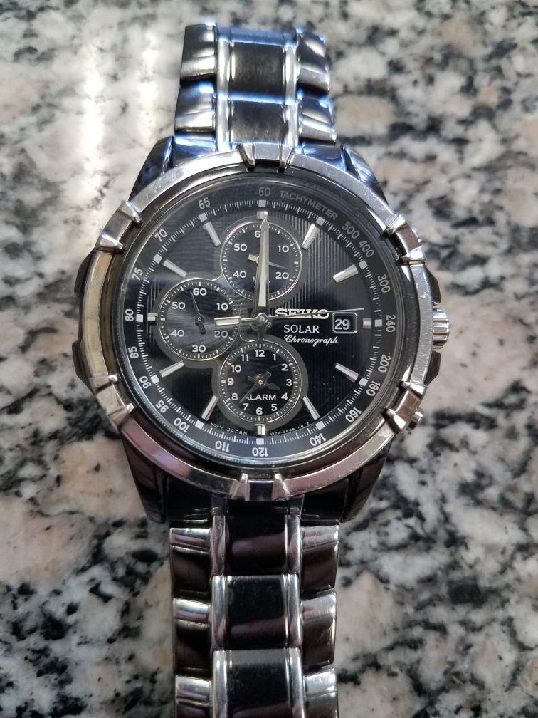 Seiko Solar Chronograph for Sale in West Covina, CA - OfferUp