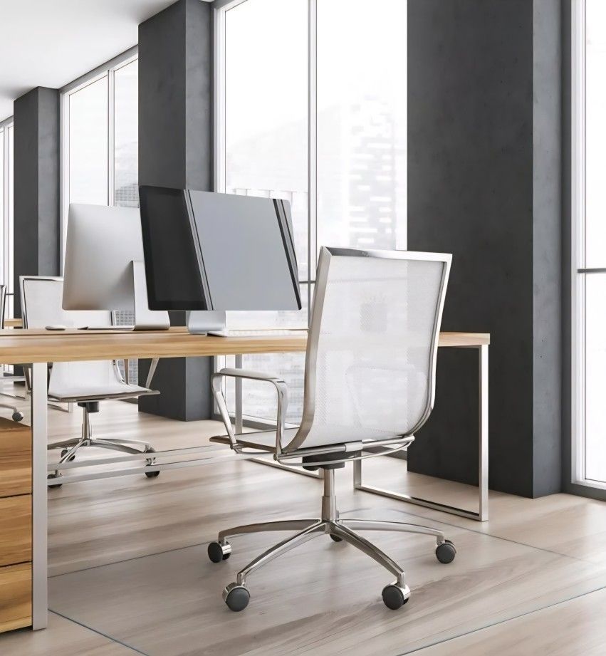 OFFICE CHAIR FLOOR MAT for HARDWOOD FLOORS (New)