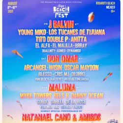 Baja Beach Fest 2025 VIP Tickets 
