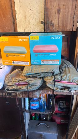 Teepee Tents, Mattresses, and Blankets