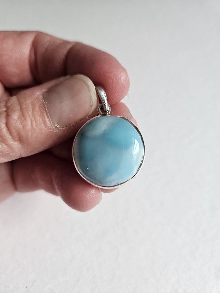 Larimar Pendant 