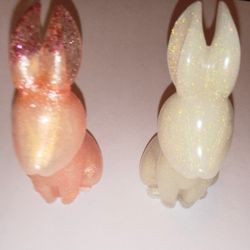 Resin Handcrafted Bunnies