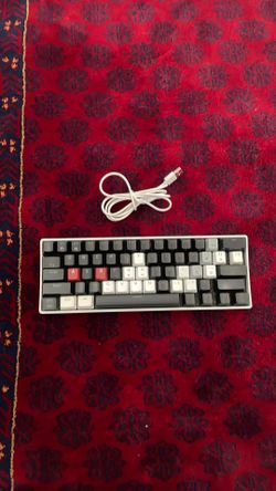 It’s a good gameing keyboard it’s a loud keyboard.