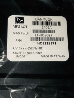 New 2022 Honda civic parts fender liners+