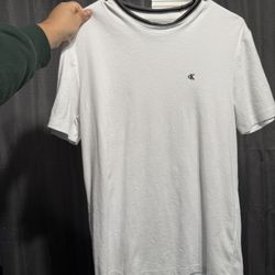 White Calvin Klein Shirt 