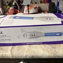 Rival Brand Handheld Garment Steamer Model 11570 in Blue and White