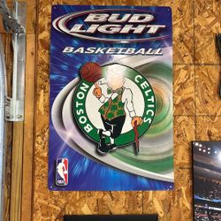 Celtics Metal Sign