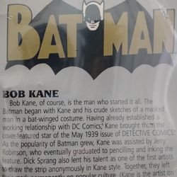 BATMAN Button Collection - BOB KANE - Reissue 1(contact info removed) - Factory sealed