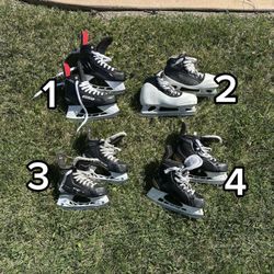 CCM and Bauer Children’s Ice Skates (all Sold Separately Look In Description For Price)