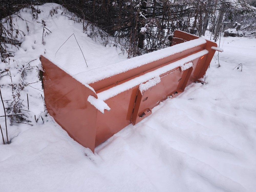 10' Snow Pusher--Quick Attach