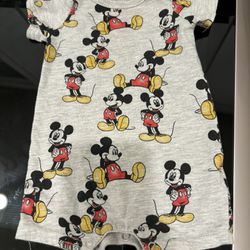 Disney Baby Mickey Mouse Bodysuit . Size 0-3 Months 