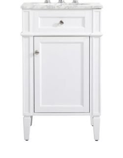 Elegant Lighting Park Avenue 20" Free Standing Single Basin Vanity