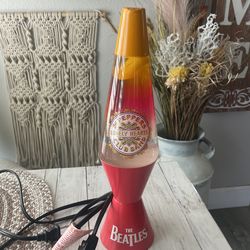 The Beatles Lava Lamp 
