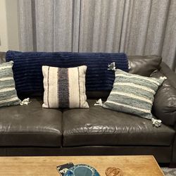 Two Couches & Side Table