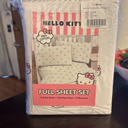 Hello Kitty Bed Sheets