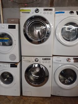 LG front load washer and electric dryer set in excellent conditions with 4 months warranty