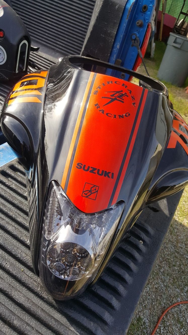 Hayabusa Gen 2 stretched tail section