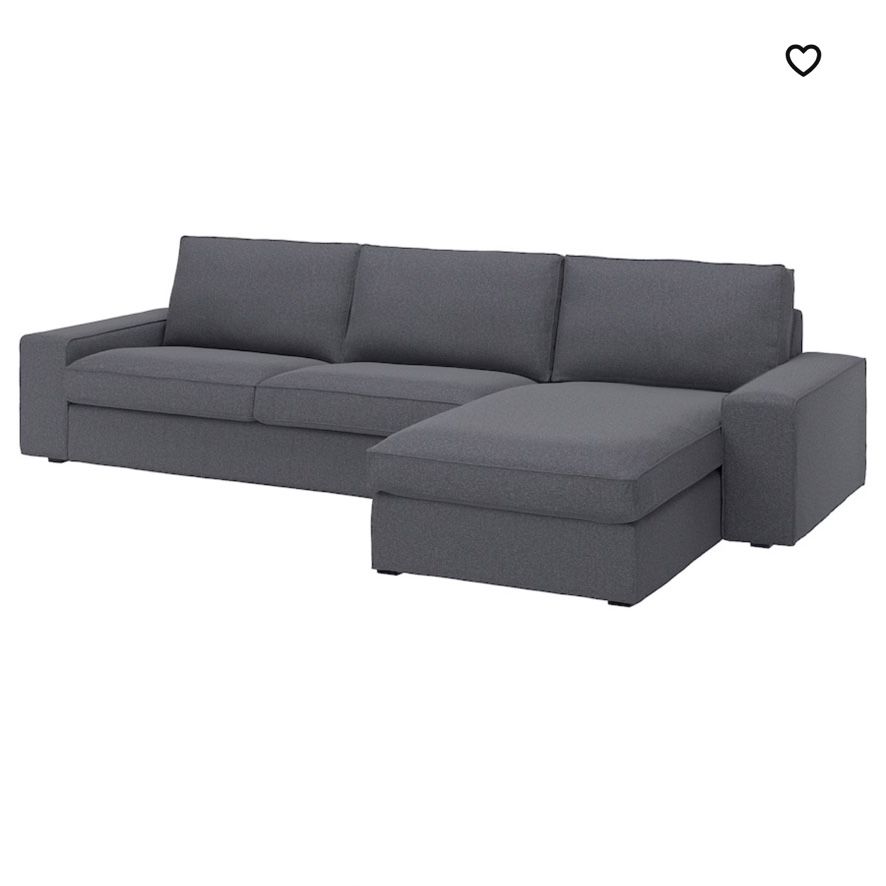 4 Seat sectional couch 