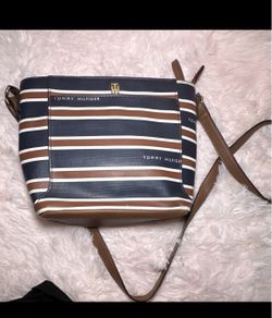 Tommy Hilfiger Striped Crossbody Bag