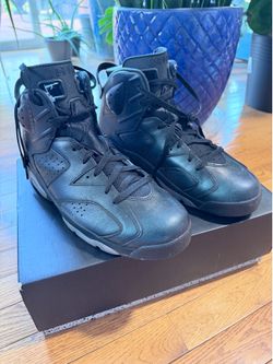 Air Jordan 6 Retro All-Star Chameleon, Men Size 11 1/2, Color: Black/Black-White