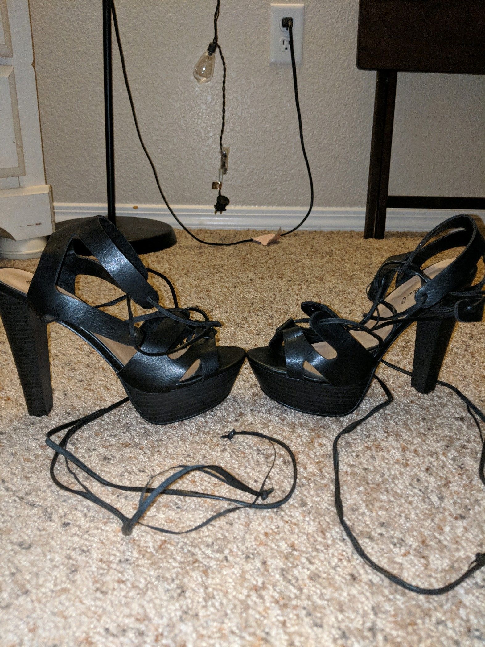 Size 8 heels.