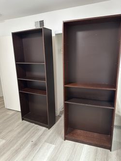 Tall Wooden book Shelf