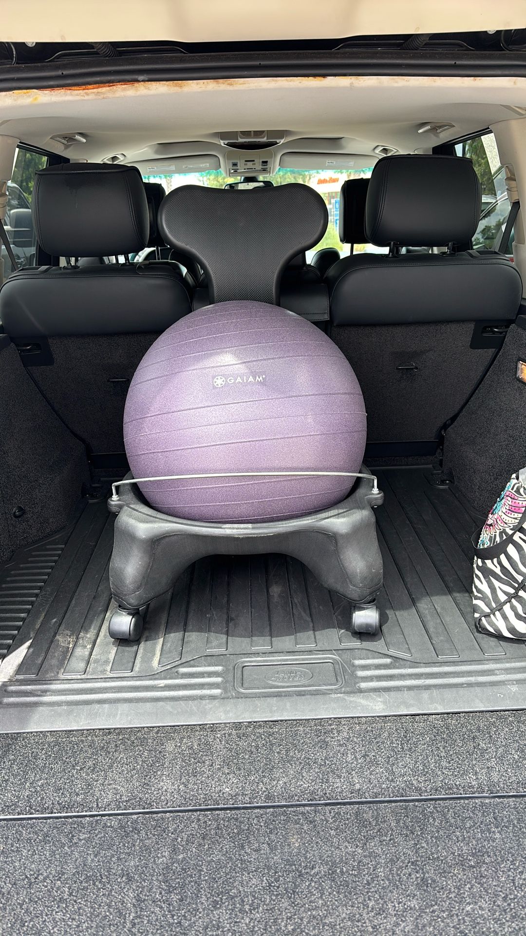 GAIAM BALANCE BALL OFFICE CHAIR